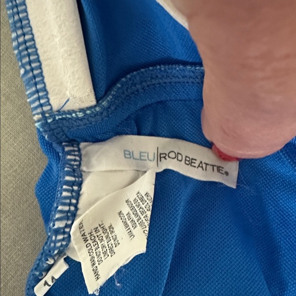 Bleu Rod Beattie One-Piece Swimsuit Size 14 W/Underwire Like New - Picture 13 of 14